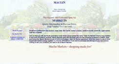 Desktop Screenshot of maclinmarkets.com